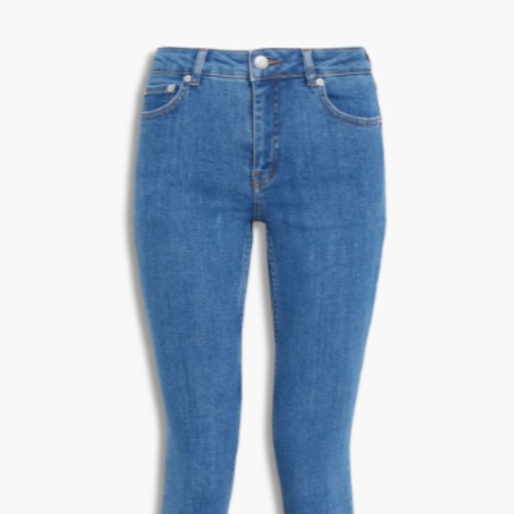 GANNI Mid-rise skinny jeans